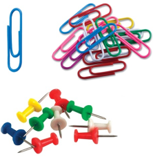 Скрепки, кнопки