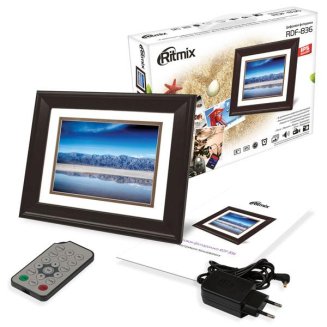 Цифровая фоторамка Ritmix RDF-836