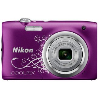 Фотоаппарат компактный Nikon Coolpix A100 Purple Lineart