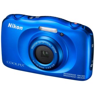 Фотоаппарат компактный Nikon Coolpix W100 Blue Backpack kit