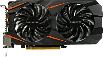 GIGABYTE GeForce GTX 1060 1582Mhz PCI-E 3.0 3072Mb 8008Mhz 192 bit 2xDVI HDMI HDCP