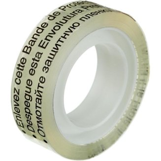 Клейкая лента канцелярская Scotch двухсторонняя прозрачная 12 мм x 6.3 м (2 штуки в упаковке)