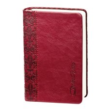 Ежедневник недатированный InFolio Dolce Vita А6 бордовый 144 листа в линейку