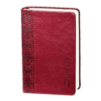 Ежедневник недатированный InFolio Dolce Vita А6 бордовый 144 листа в линейку