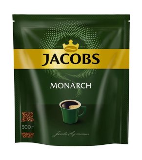 Кофе Jacobs Monarch натуральный растворимый сублимированный 500г