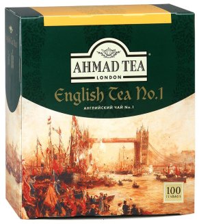 Чай Ahmad Tea English №1черный 100пак*2г
