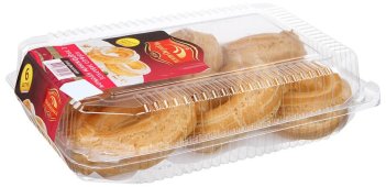 Пирожное Черемушки \"Кольцо\" творожный крем, 6шт