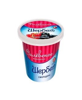 Мороженое Айсберри Шербет, 80г (в пластиковом стаканчике)