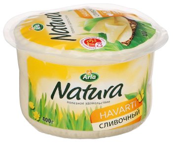 Сыр Arla Natura сливочный 45%, 400г
