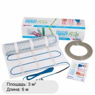 Нагревательный мат Energy Light Plus 3 м2