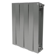 Биметаллический радиатор Royal Thermo PianoForte 500 Silver Satin (4 секции)
