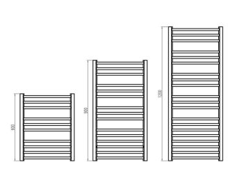 Водяной полотенцесушитель Grota Calma 480х600