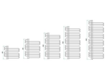 Электрический полотенцесушитель Grota Stelle 500x600
