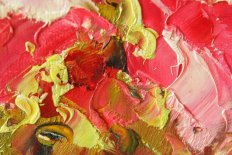 Картина маслом \"Ваза и пионы\"