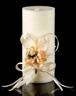 Свеча декоративная Win Max \"Свадебная\", 15 см