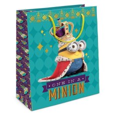 Universal Миньоны Пакет подарочный Миньон-король 35х25х9 см