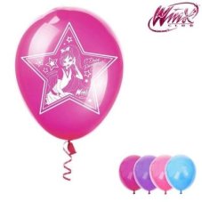 Набор шариков \"С днём рождения\", звёздочка, феи ВИНКС: Блум, 5 штук