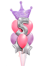 Композиция из шаров С днем рождения Принцесса