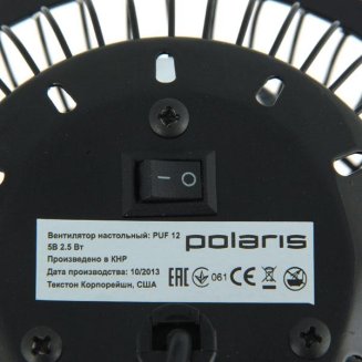 Вентилятор настольный Polaris PUF 12