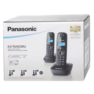 Телефон DECT Panasonic KX-TG1612RUH