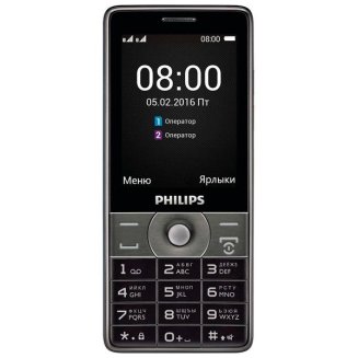 Мобильный телефон Philips Xenium E570 Dark Gray