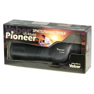 Зрительная труба Veber Pioneer 15-45*60 Р