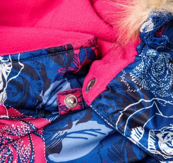 Комплект (куртка, полукомбинезон) GUSTI, фиолетовый