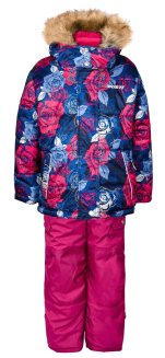 Комплект (куртка, полукомбинезон) GUSTI, фиолетовый