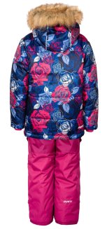 Комплект (куртка, полукомбинезон) GUSTI, фиолетовый