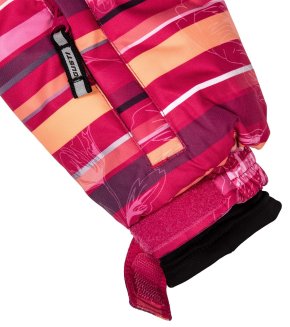 Комплект (куртка, полукомбинезон) GUSTI, розовый/желтый