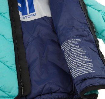 Пуховик бирюзовый AI RIDERS