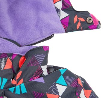 Комплект (куртка, брюки и шарф) DEUX PAR DEUX, мультицвет