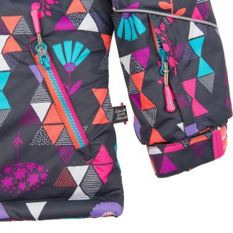 Комплект (куртка, брюки и шарф) DEUX PAR DEUX, мультицвет